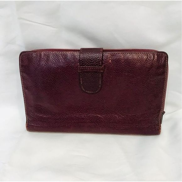 Vintage Wallet, UNISEX, Soft Brown Leather, Passports, Spain, iPhone Wallet, Gra - Picture 2 of 6